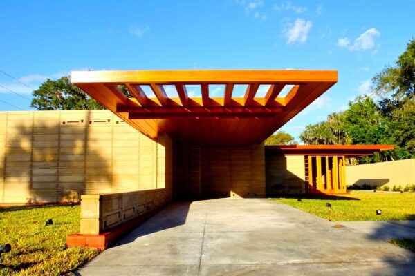 FSC Usonian House - Exterior 19 [2013-10-31]
